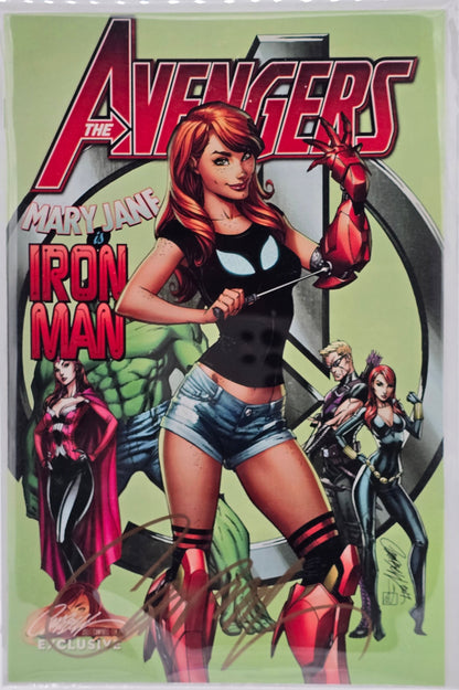 Avengers Vol 7 #8 J. Scott Campbell Cover C Signed