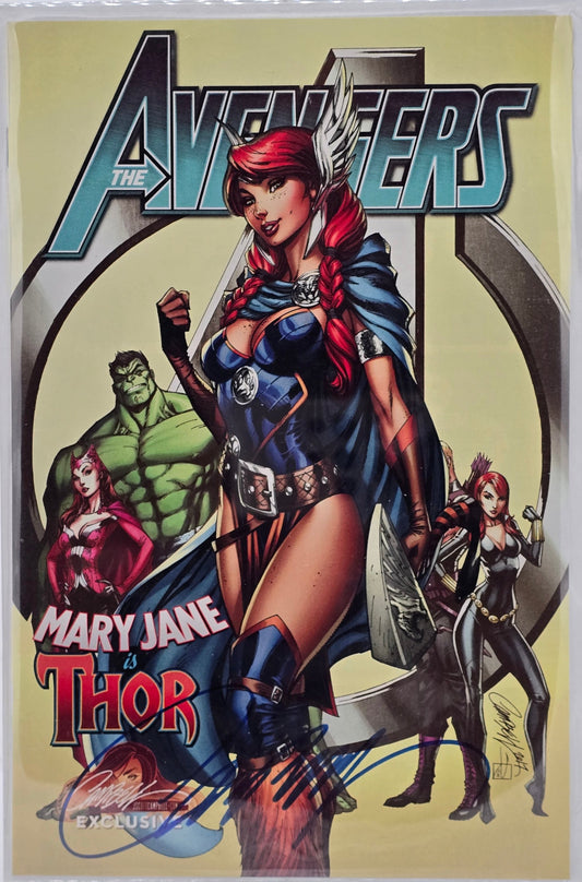 Avengers Vol 7 #8 J. Scott Campbell Cover B Signed (Copy)