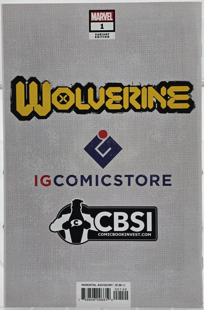 Wolverine #1 Virgin Sketch cover Limited to 400 copies