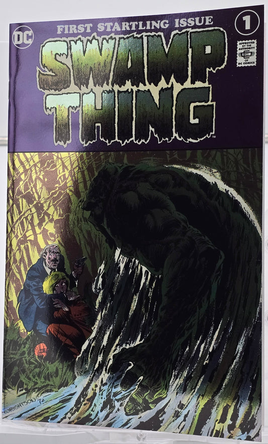 Swamp Thing #1 NYCC 2023 Foil Facsimile Ltd to 500