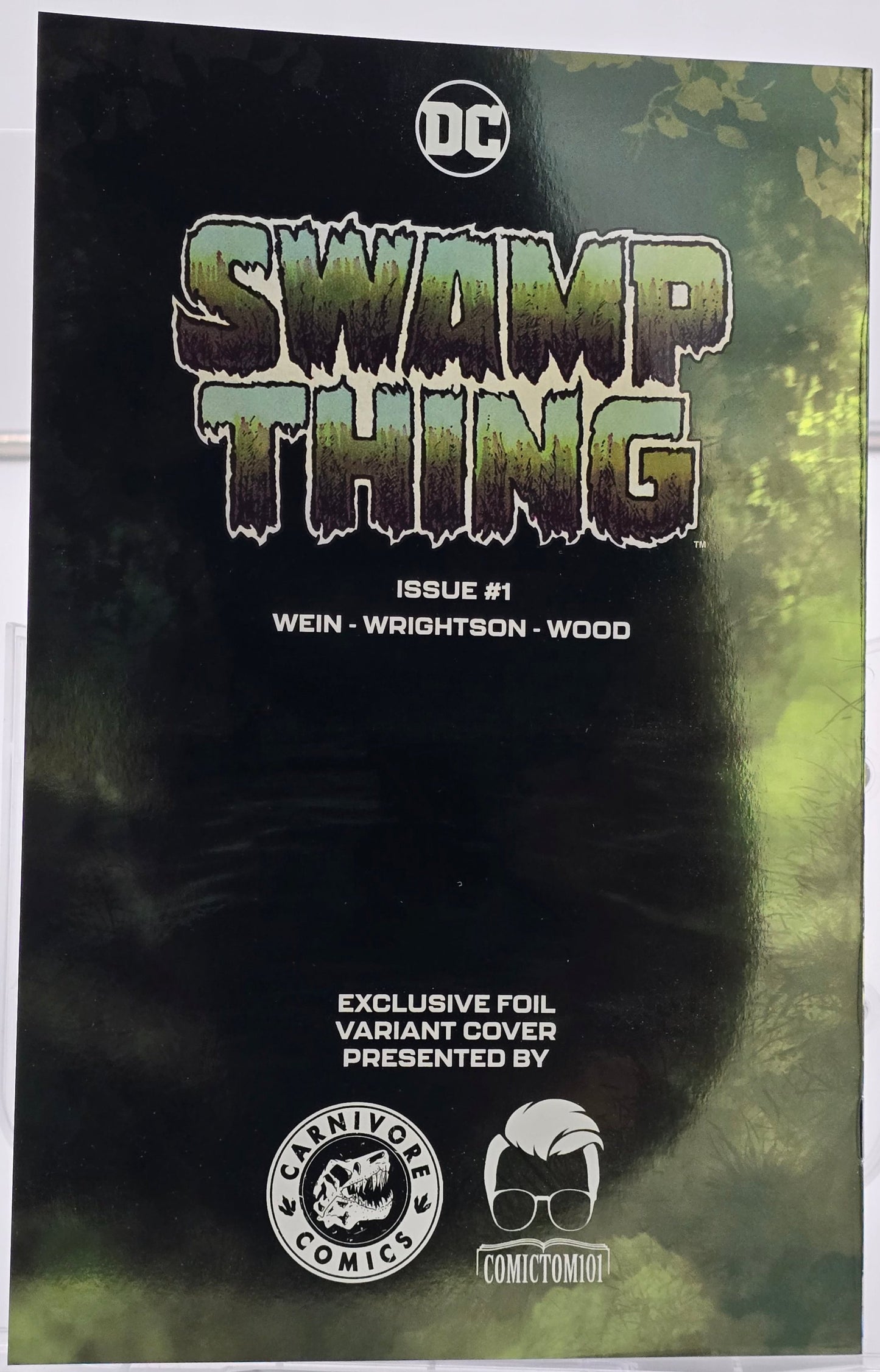 Swamp Thing #1 NYCC 2023 Foil Facsimile Ltd to 500