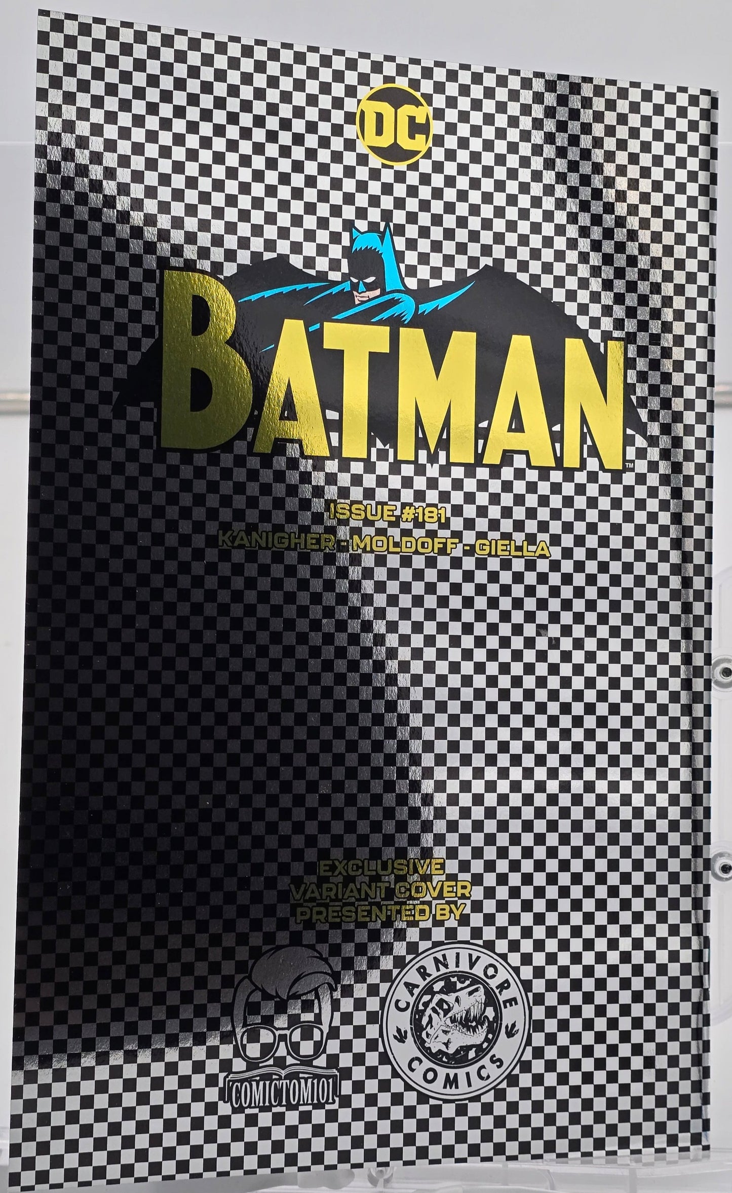 Batman Vol 1 #181 NYCC Classic Trade Logo Facsimile Ltd to 1000