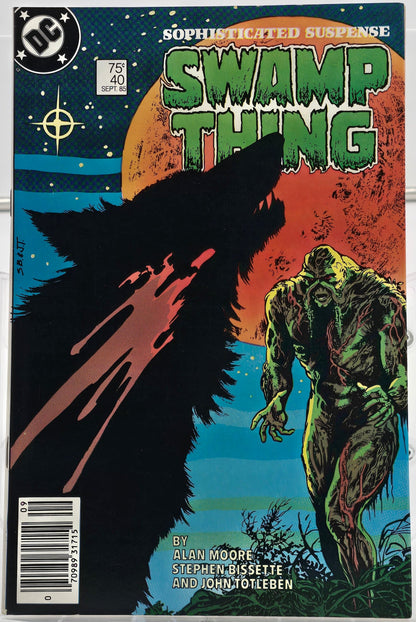 Swamp Thing Vol 2 #40 - Newsstand