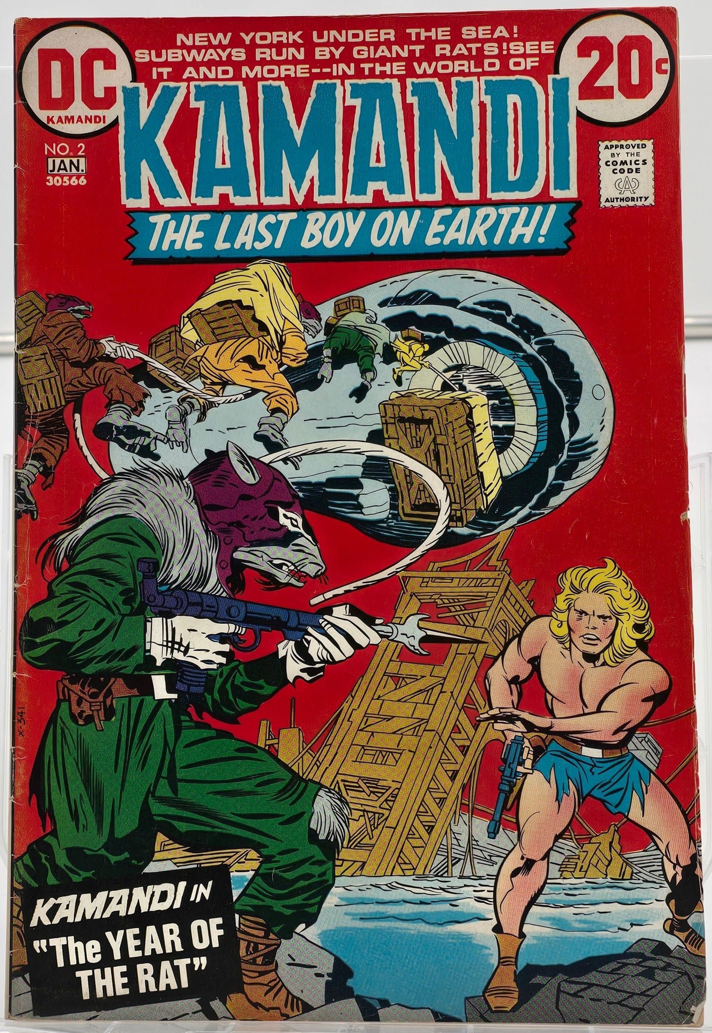 Kamandi The Last Boy on Earth Vol 1 #2