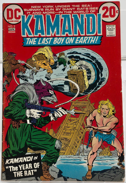 Kamandi The Last Boy on Earth Vol 1 #2