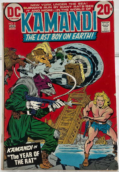 Kamandi The Last Boy on Earth Vol 1 #2