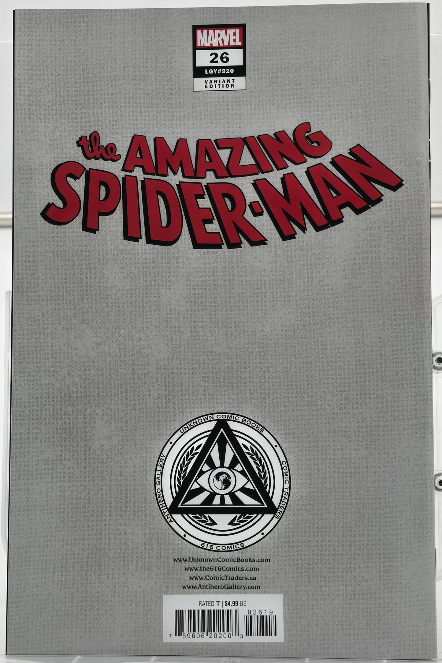 Amazing Spider-Man Vol 6 #26 - Karre Andrews Cover