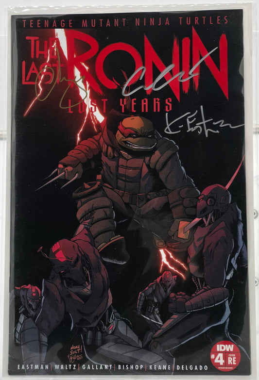 Teenage Mutant Ninja Turtles: Last Ronin: Lost Years #4 - 3x Signed