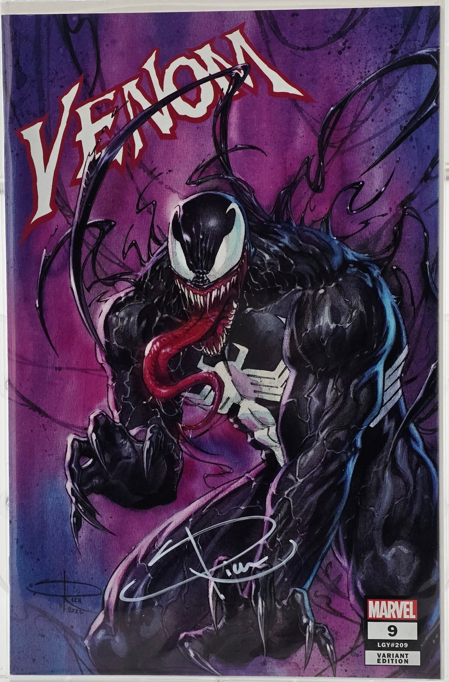 Venom Vol 5 #9 - Sabine Rich Cover - Signed by Sabine Rich