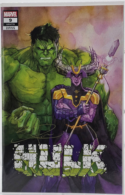 Hulk Vol 4 #9 - Sabine Rich Cover - Signed by Sabine Rich