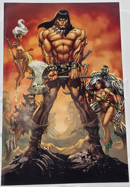 Conan The Barbarian Vol 3 #1 - J Scott Campbell Virgin Cover