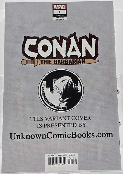 Conan The Barbarian Vol 3 #1 - J Scott Campbell Virgin Cover