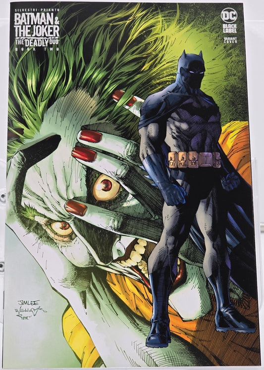 Batman & The Joker: The Deadly Duo #2 - Jim Lee Cover