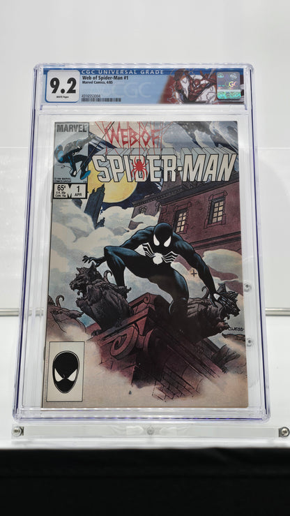 Web of Spider-Man #1 CGC 9.2