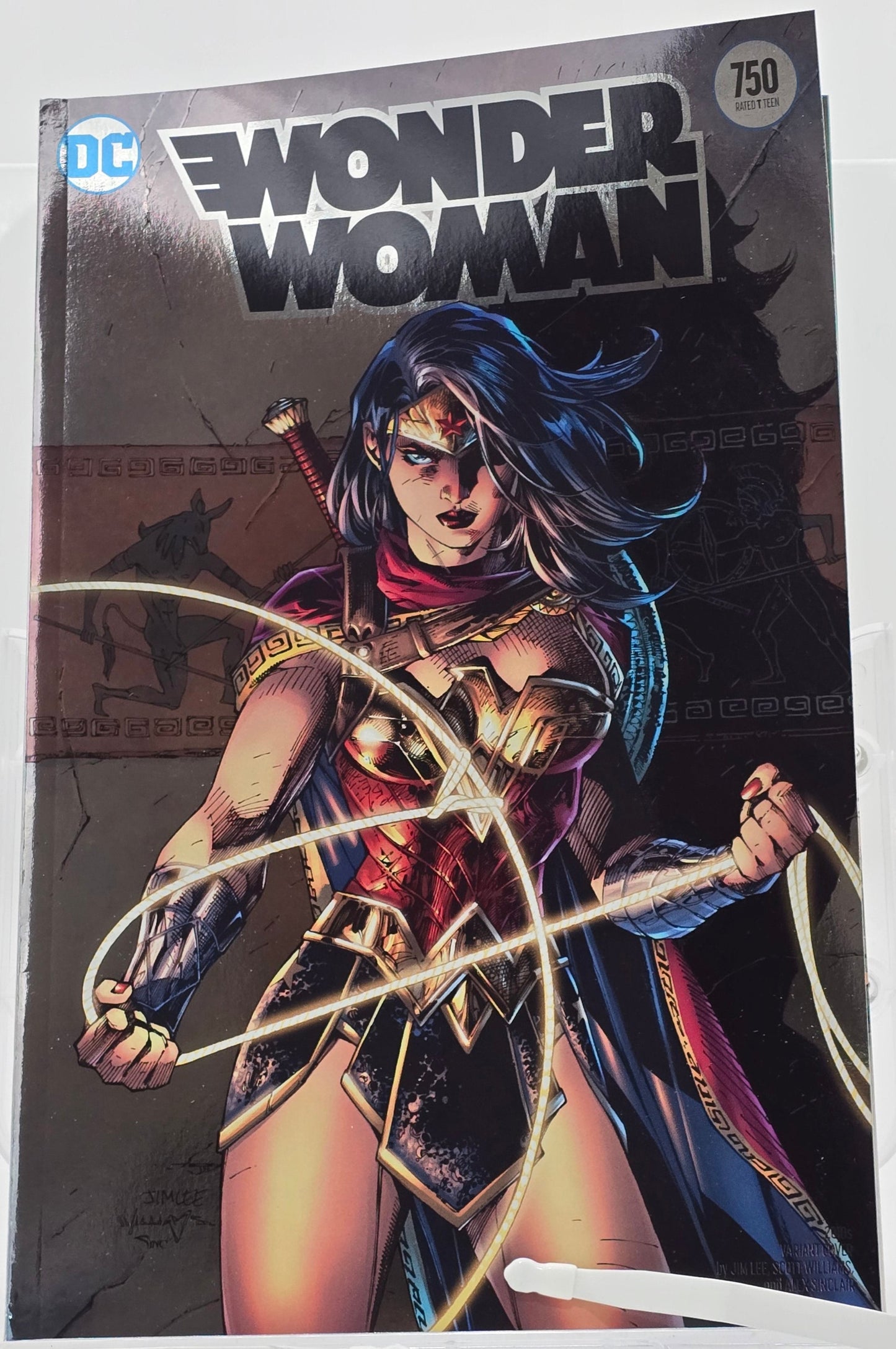 Wonder Woman Vol 1 #750 - Jim Lee & Scott WIlliams C2E2 Foil Cover