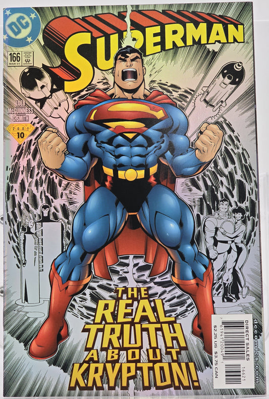 Superman Vol 2 #166 - Foil Variant Cover