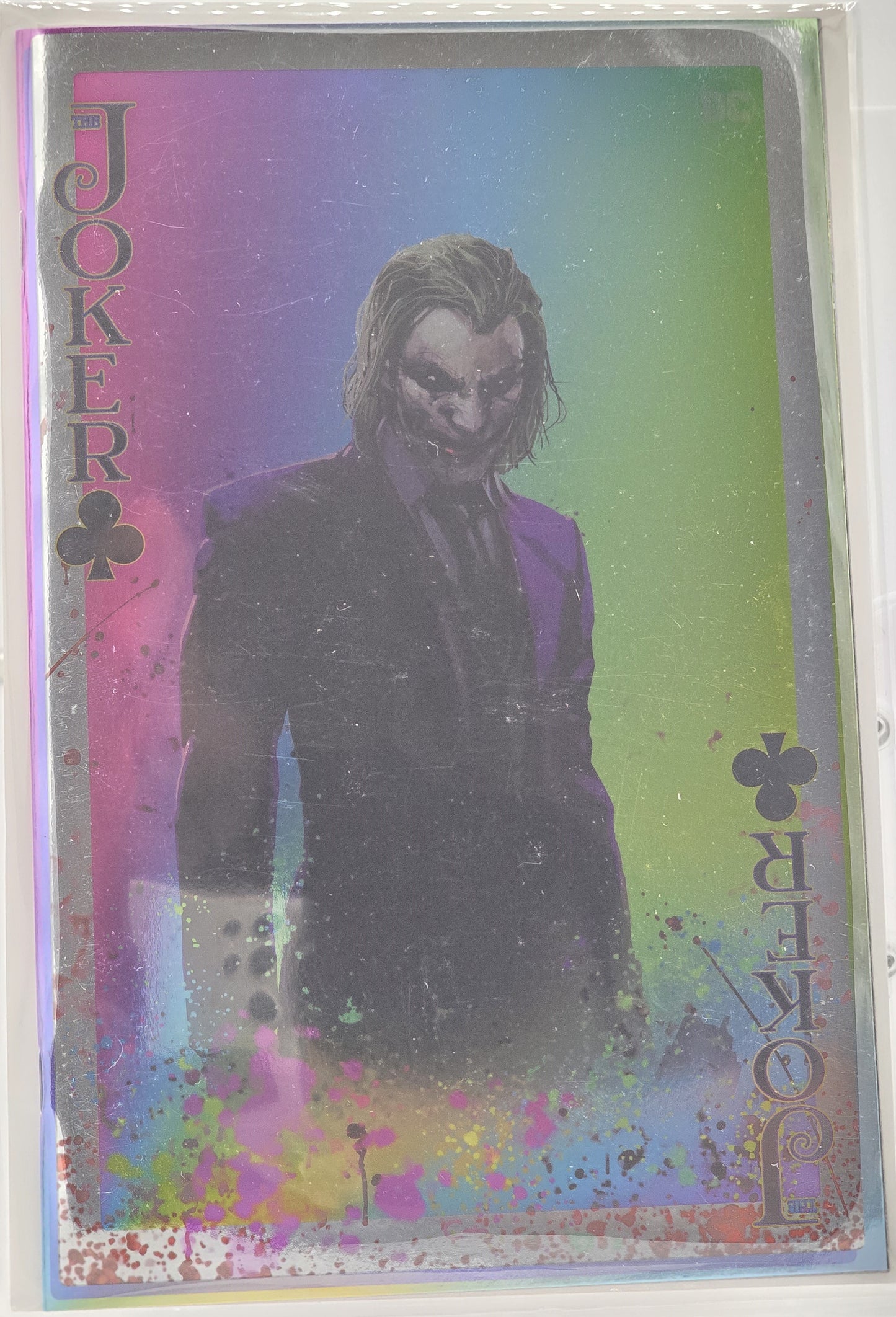 Joker, The #1 - Funda metalizada de Clayton Crain - Edición limitada a 500