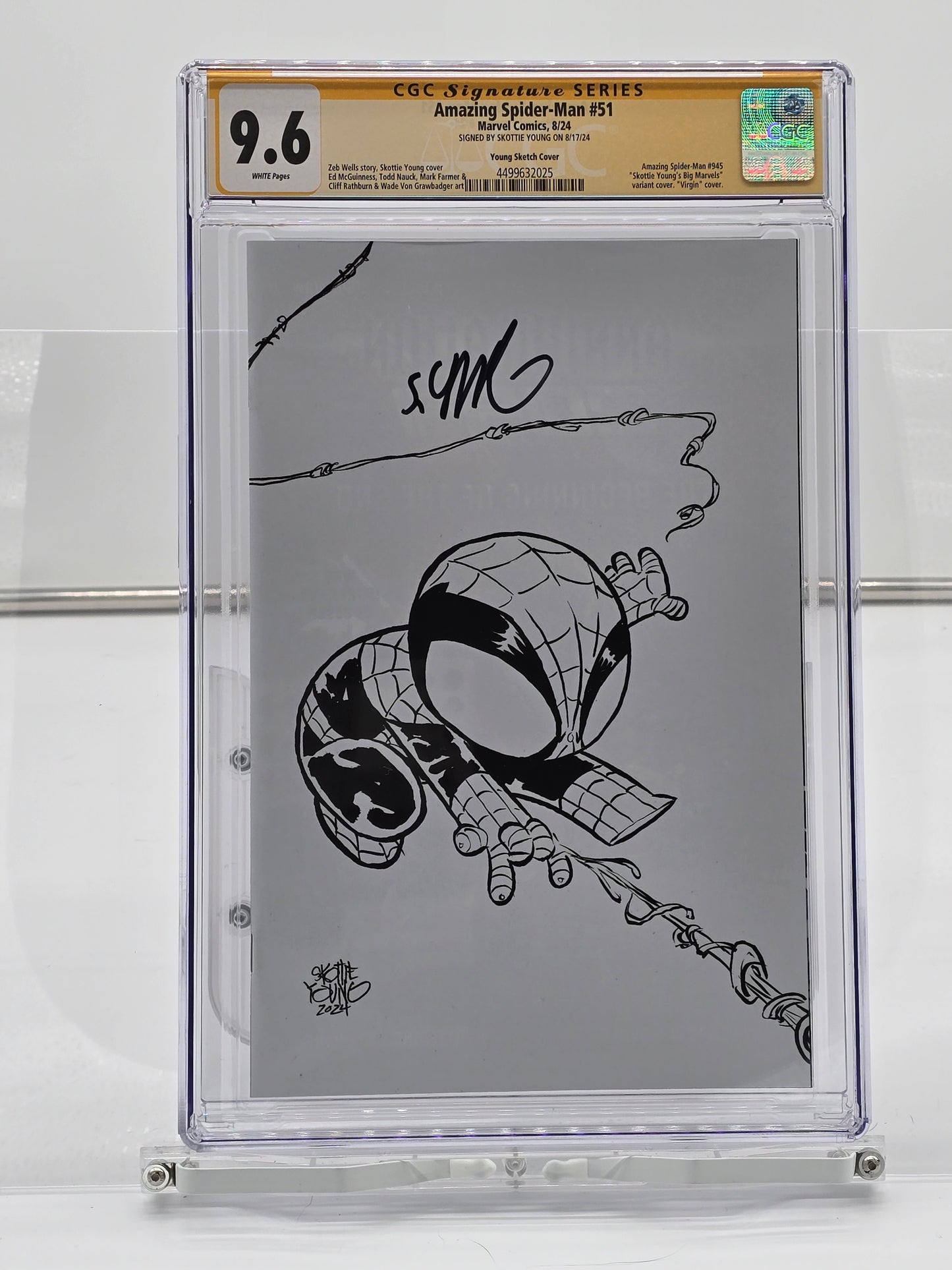 Amazing Spider-Man Vol 6 #51 - 1:50 Skottie Young Variant CGC SS 9.6