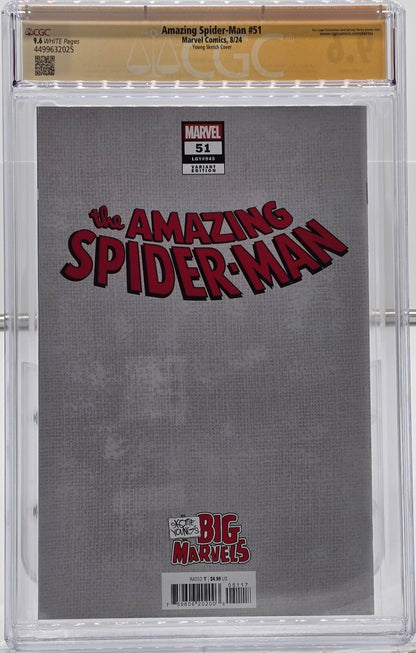 Amazing Spider-Man Vol 6 #51 - 1:50 Skottie Young Variant CGC SS 9.8