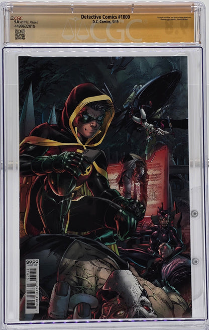 Detective Comics #1000 Jim Lee Portada regular CGC SS 9.8