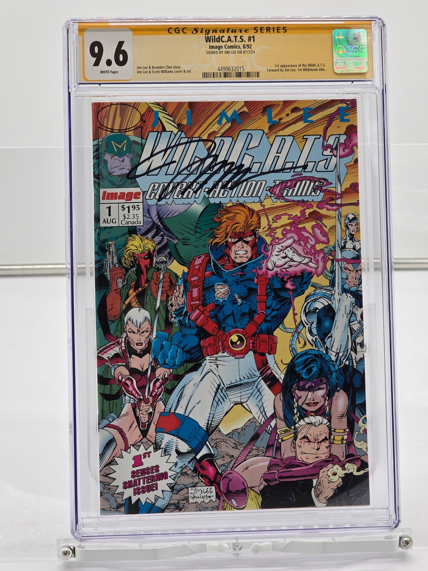 WildC.A.T.S. Vol 1 #1 - Jim Lee CGC SS 9.6