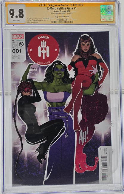 X-Men: Hellfire Gala #1 - Adam Hughes Variant Cover CGC SS 9.8