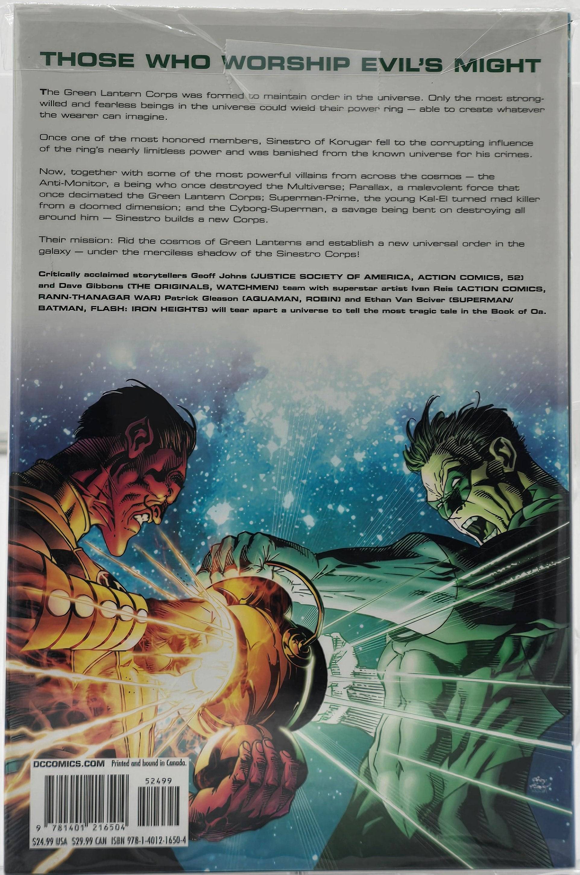 Green Lantern: The Sinestro Corps War Hard Cover Edition – Luna