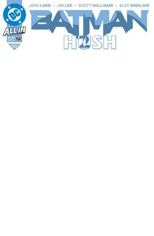 Batman Vol 3 #158 - Cover H - Blank Variant