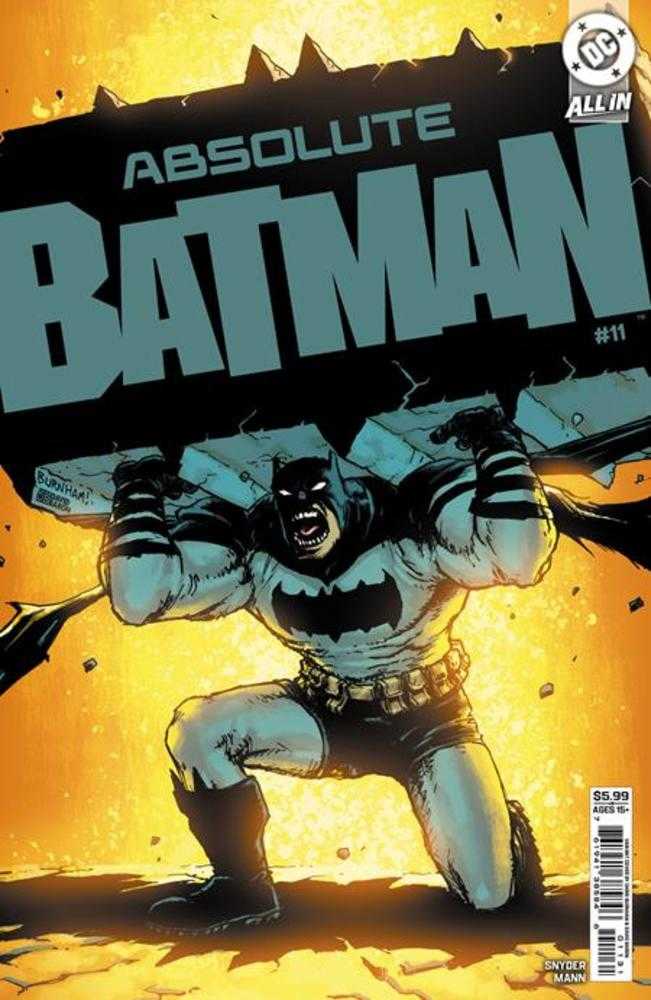 Absolute Batman Vol 1 #11 - Cover C - Chris Burnham Card Stock Variant