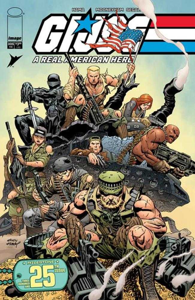 G.I. Joe A Real American Hero Vol 1 #325 - Cover A - Andy Kubert & Laura Martin