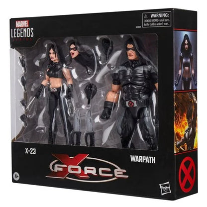 X-Force Marvel Legends Series X-23 & Warpath 6-Inch Scale Action Figures