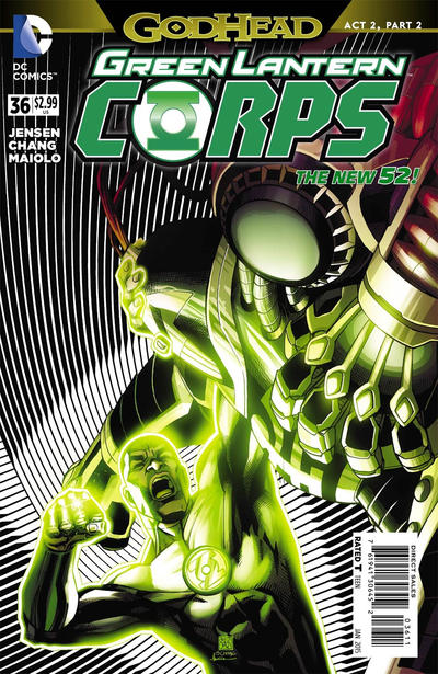 Green Lantern Corps Vol 3 #36 (Godhead)