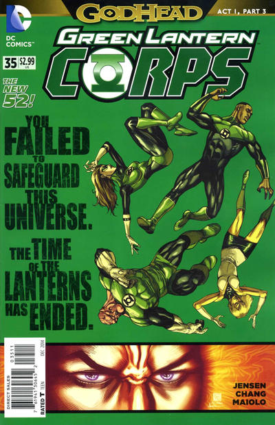 Green Lantern Corps Vol 3 #35 (Godhead)