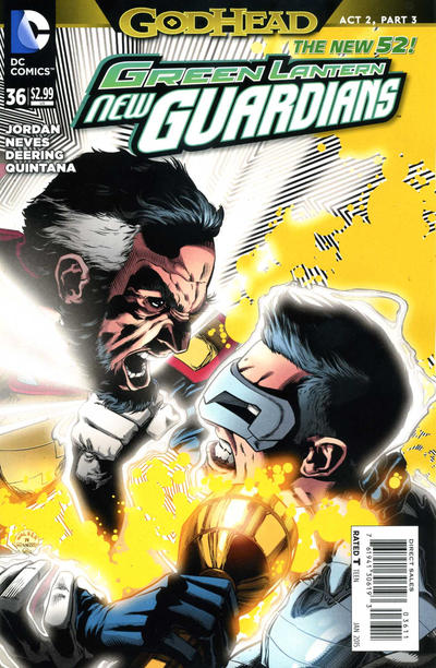 Green Lantern New Guardians Vol 1 #36 (Godhead)