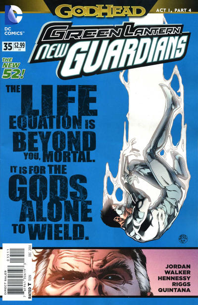 Green Lantern New Guardians Vol 1 #35 (Godhead)