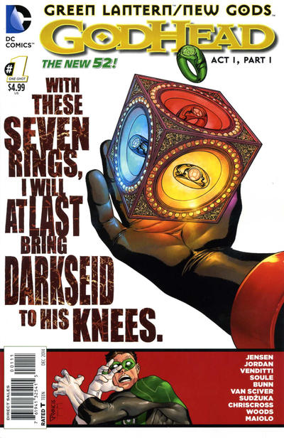 Green Lantern New Gods Godhead #1
