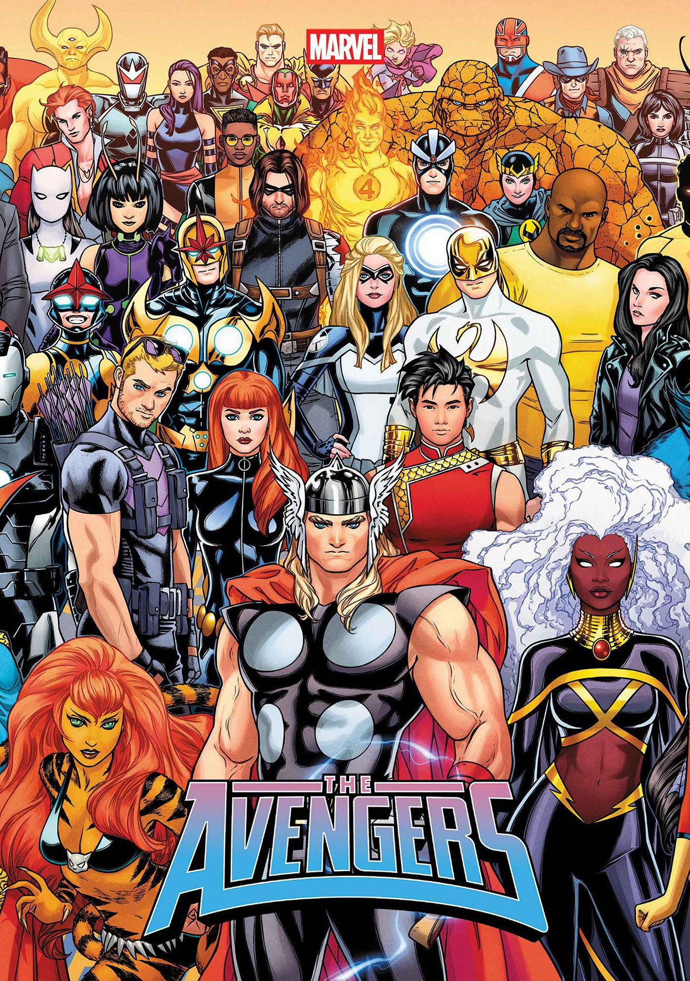 Avengers Vol 9 #36 - Wraparound Cover