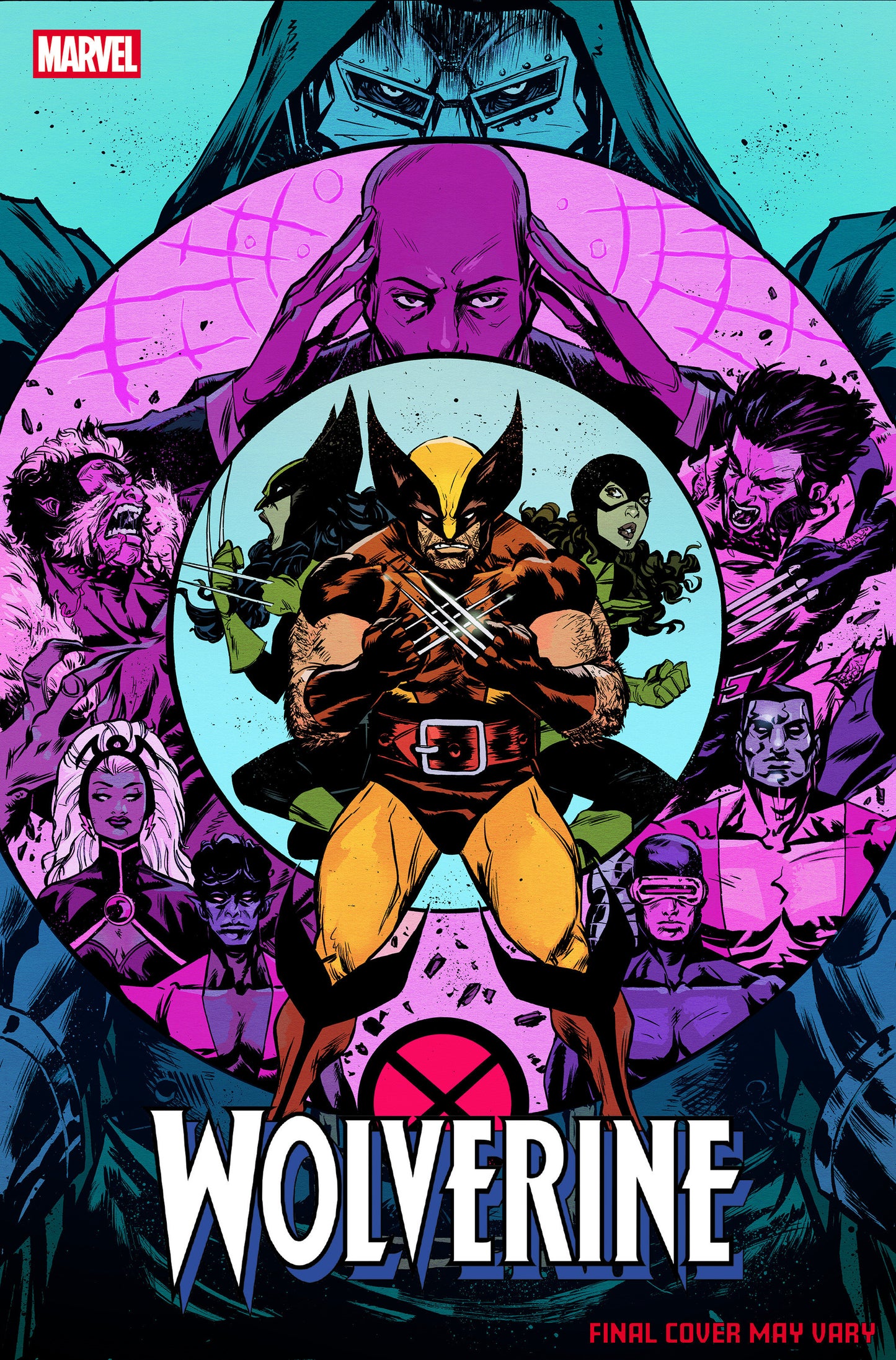 Wolverine Vol 8 #17 - Sanford Greene Doom Homage Variant