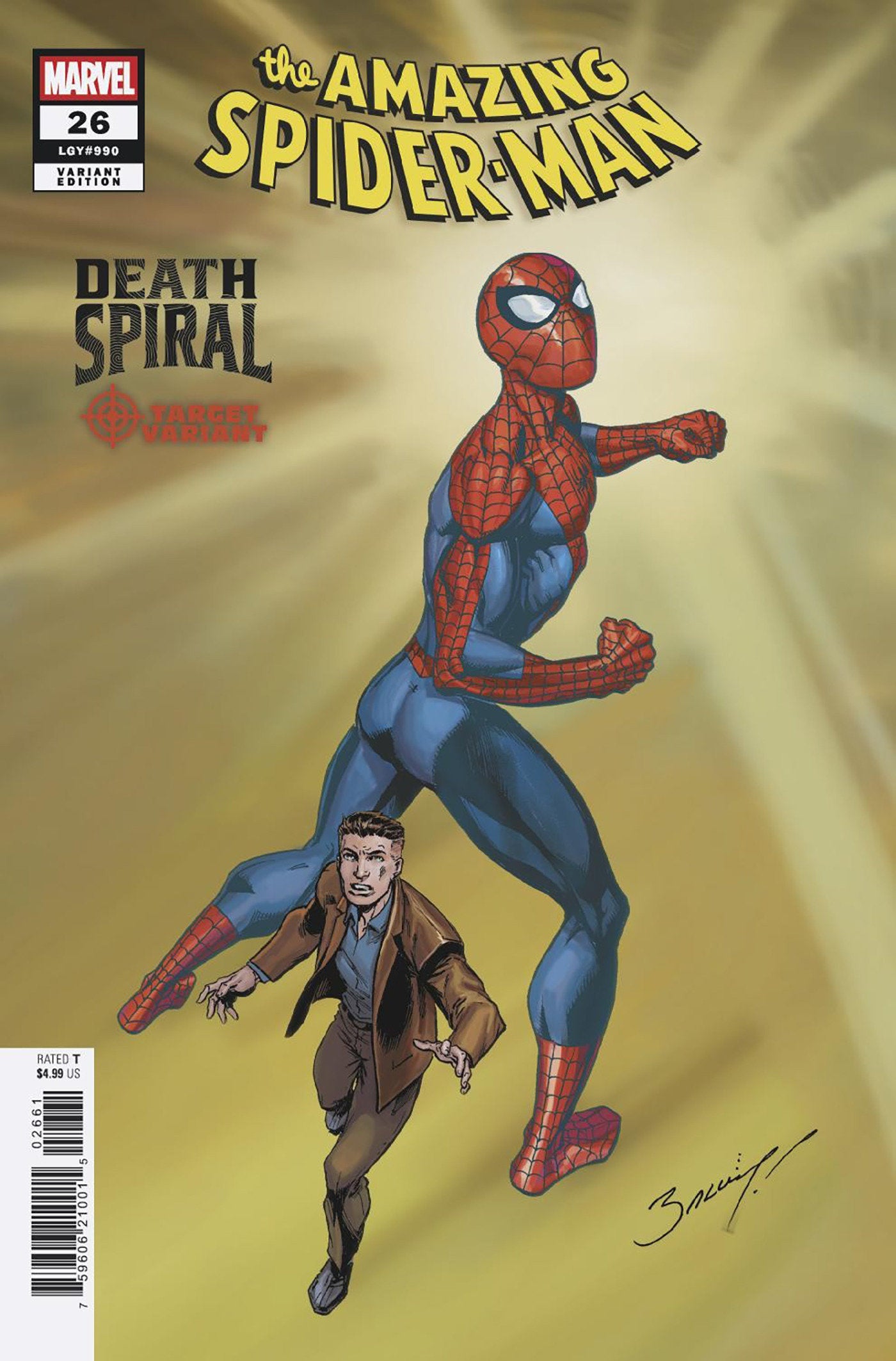 Amazing Spider-Man Vol 8 #26 - Mark Bagley Classified Target Variant [Ds]