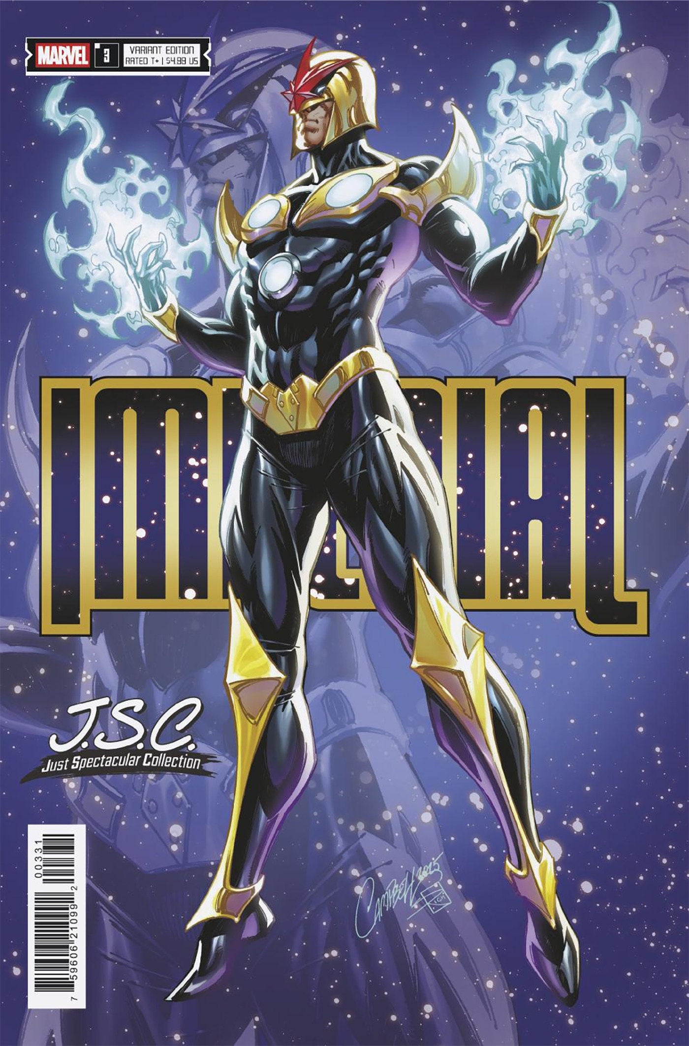 Imperial Vol 1 #3 - J. Scott Campbell Just Spectacular Collection Variant