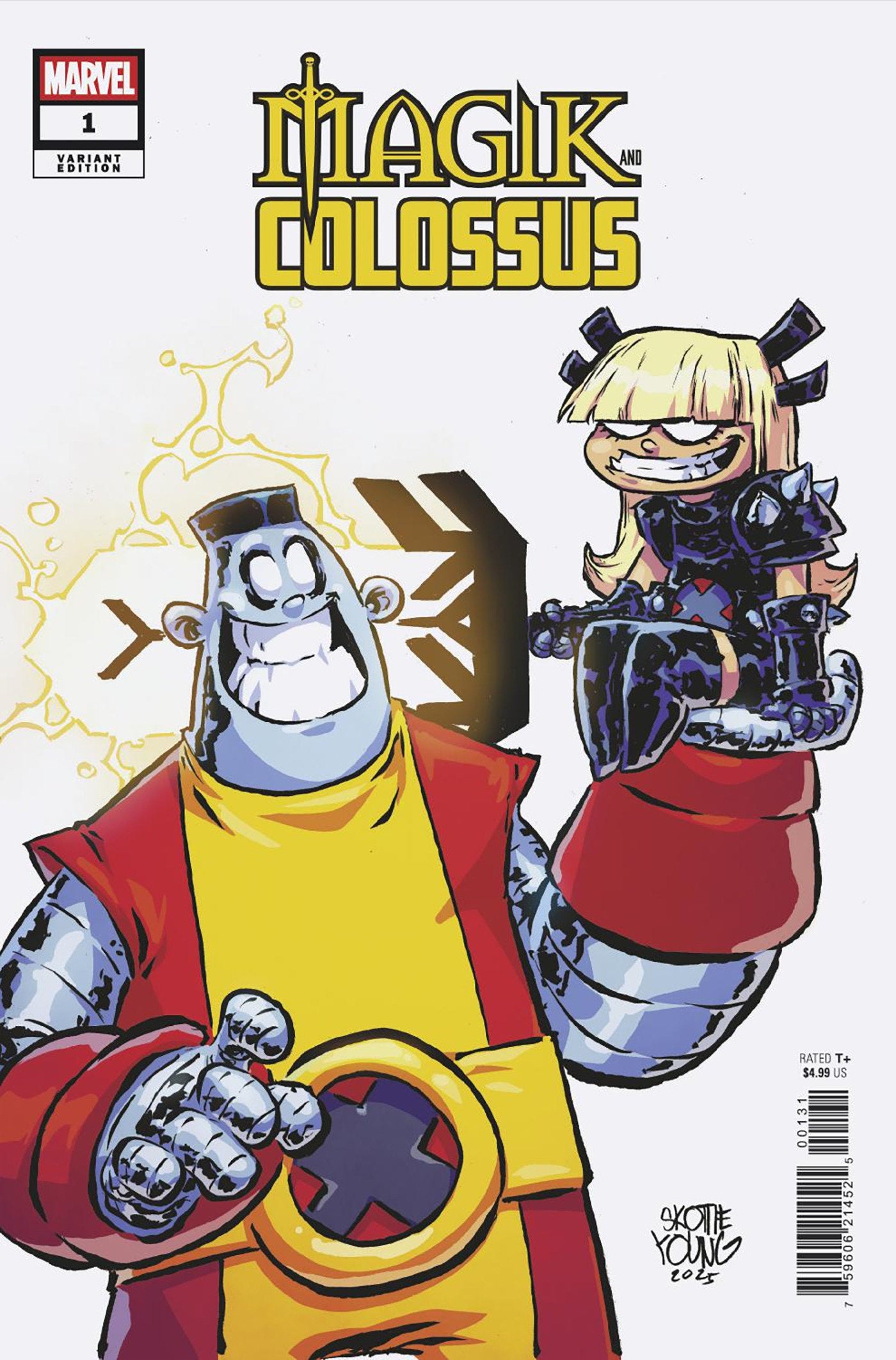 Magik & Colossus #1 Skottie Young Variant