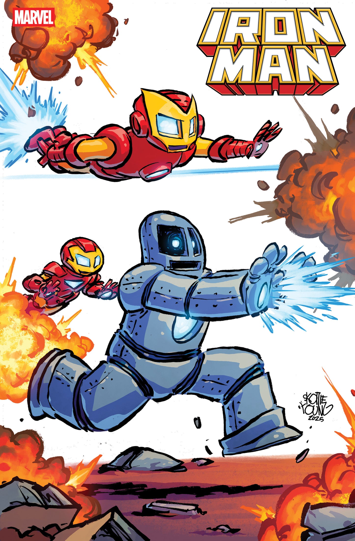 Iron Man #1 Skottie Young 4 Part Connecting Variant