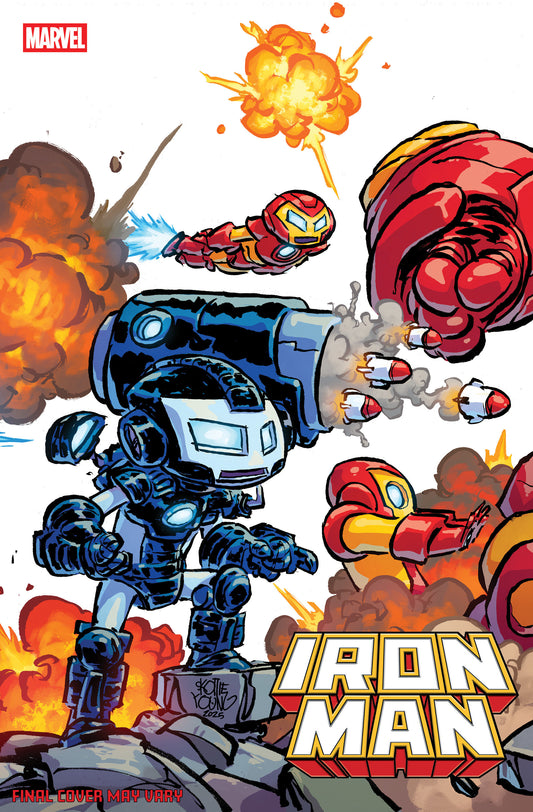 Iron Man #2 Skottie Young 4 Part Connecting Variant