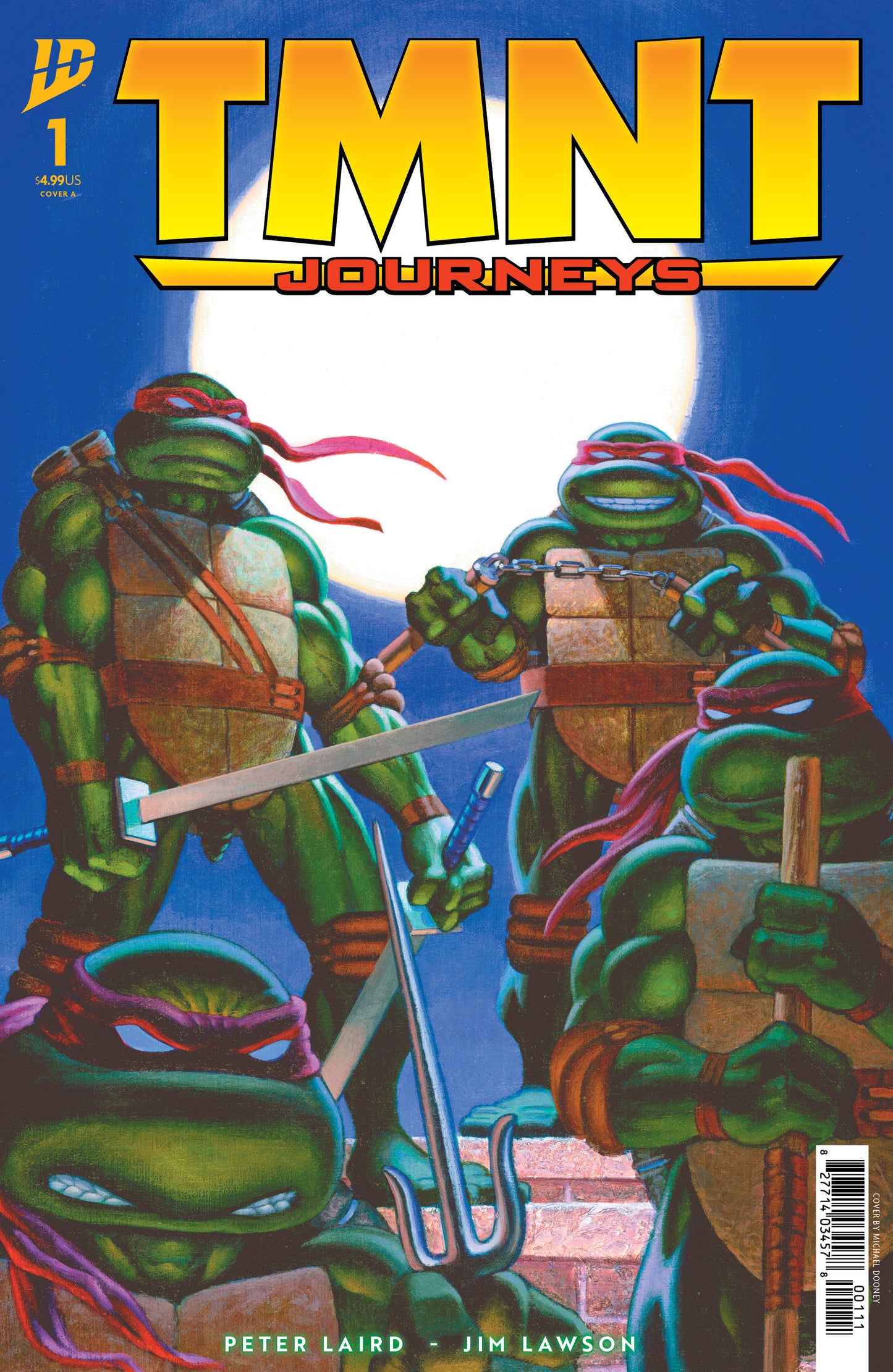 Teenage Mutant Ninja Turtles: Journeys Vol 1 #1 - Cover A (Laird & Dooney)