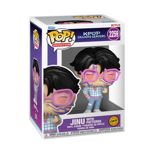 KPop Demon Hunters Pop! Jinu w/ Patterns (Chase)