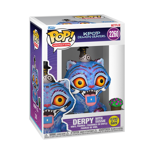 KPop Demon Hunters Pop! Derpy with Sussie (Glow)