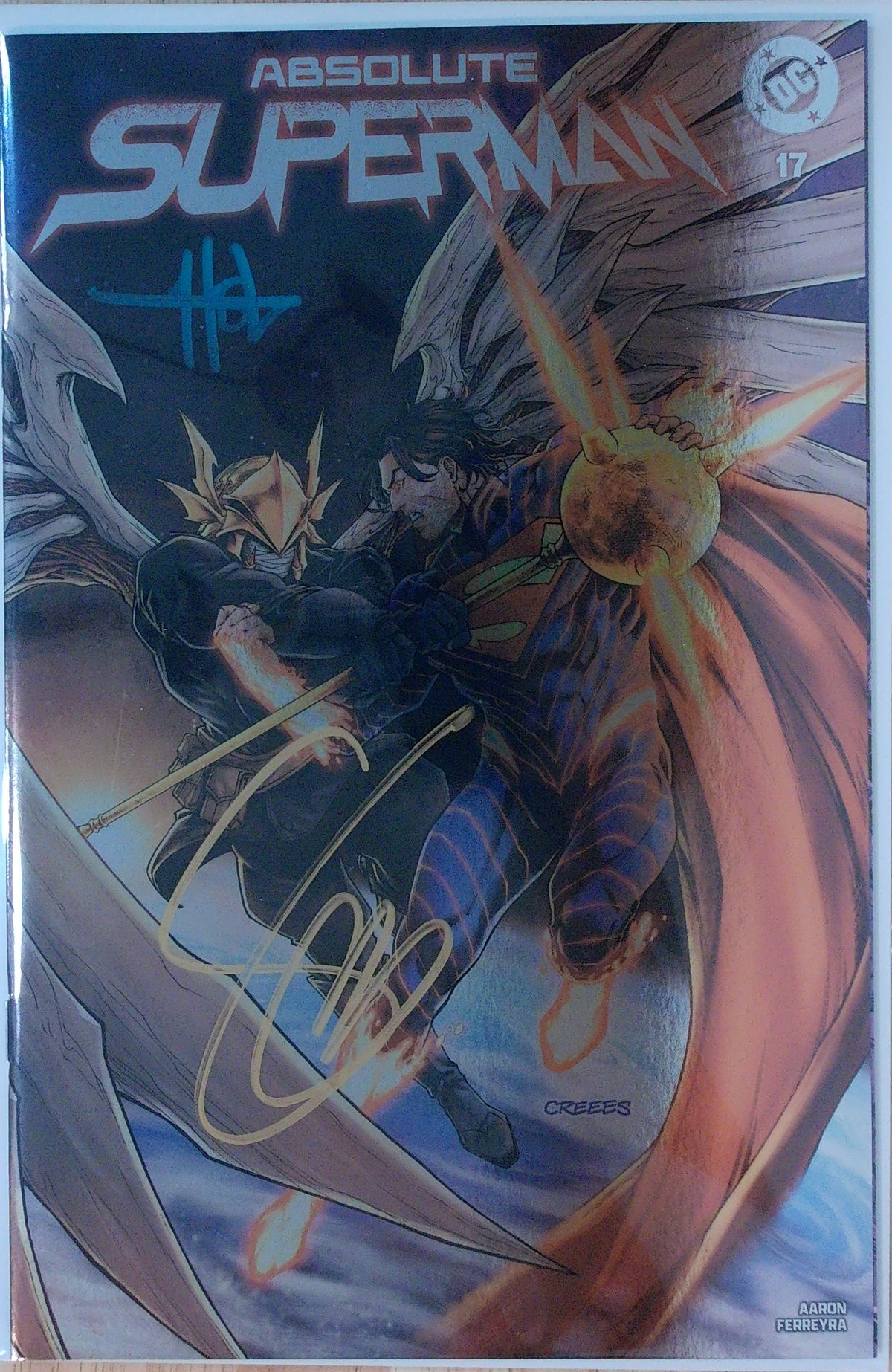 Absolute Superman Vol 1 #17 - C2E2 2026 - Signed by Crees Lee and Scott Snyder