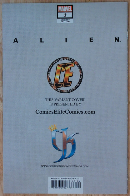 Alien Vol 1 #1 - Ryan Brown Virgin Cover