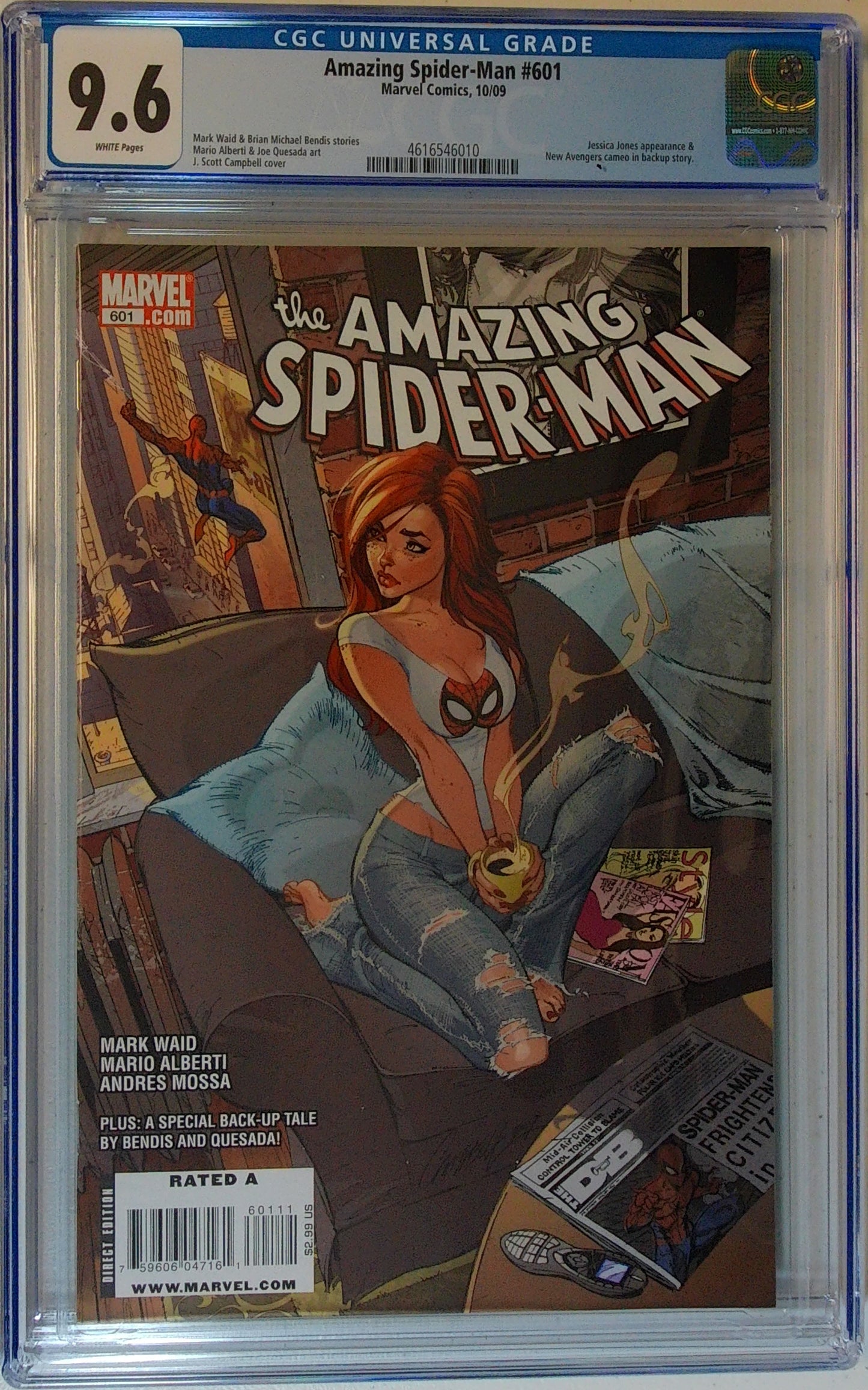 Amazing Spider-Man Vol 2 #601 - CGC 9.6