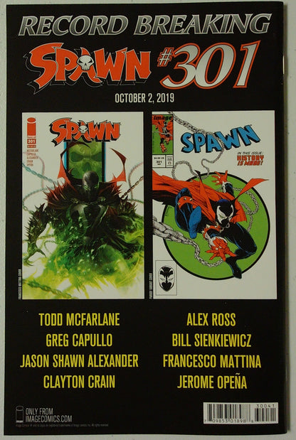 Spawn #300 - Cover M - J. Scott Campbell - Virgin